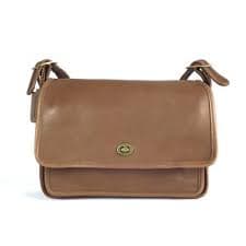 Vintage COACH Pocket 035-4012 9875 Style British Tan Medium Brown Genuine Leather Crossbody Messenger Shoulder Small Turn Lock 80s Bag Purse - Etsy