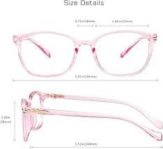 Amazon.com: VisionGlobal Blue Light Blocking Glasses for Women/Men, Anti Eyestrain, Computer Reading, TV Glasses, Stylish Square Frame, Anti Glare : Health & Household