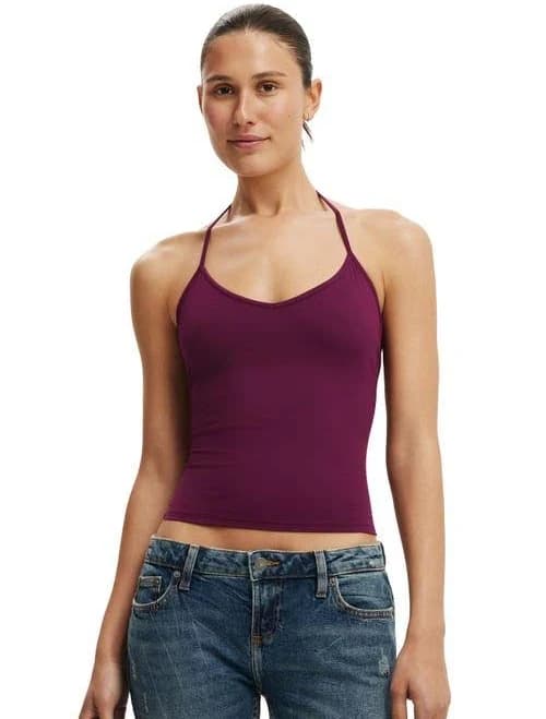 Cotton On Women Hold Me Tie Halter