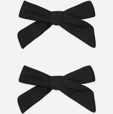 Black Bows (Set of 2)