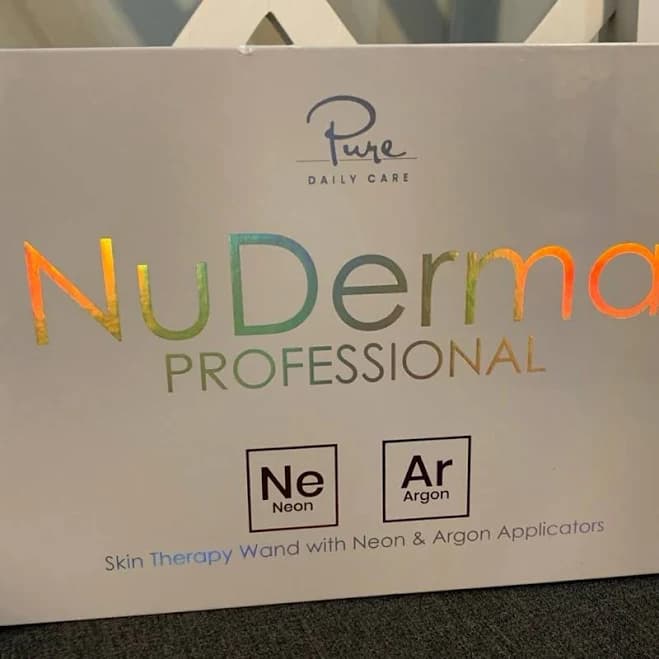 Pure Collection Pure Daily Care NuDerma Professional Ne+Ar Skin Therapy Wand W 6 Fusion New - New Beauty