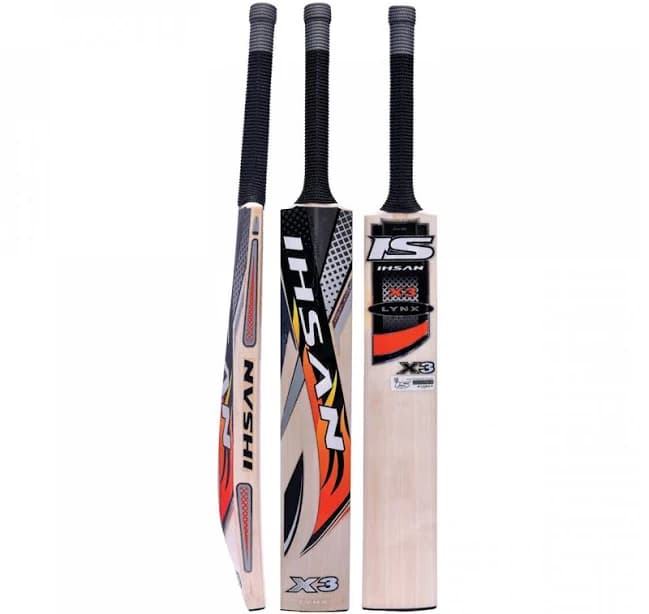 Ihsan Lynx X3 English Willow Cricket Bat | Buy for Power & Balance 2.8 lbs