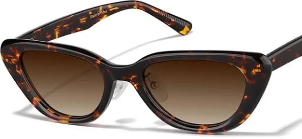 Zenni Women's Retro Cat-Eye RX Blokz Blue Light Sunglasses