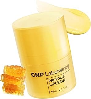 Honey Lip Butter - Propolis Lipcerin™ 01 Original, Hydrating Overnight Manuka Lip Balm & Mask, 12hr Long-Lasting Moisture, Stocking Stuffers, Gifts for Women, 0.5 fl.oz.