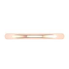 14K Rose Gold 2mm Plain Wedding Band (Ring Size 3.5) - Walmart Business Supplies