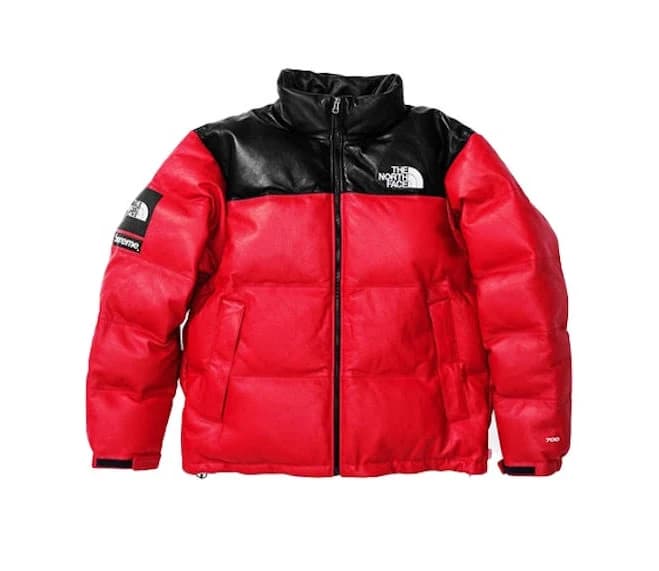 Supreme x The North Face Leather Nuptse Jacket