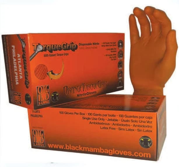 Black Mamba's Torque Grip Nitrile Gloves