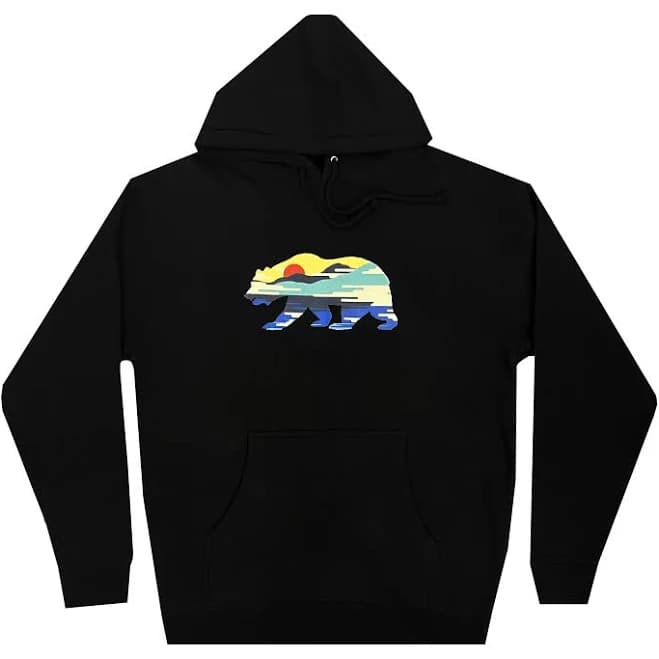 Sunset Bear Hoodie