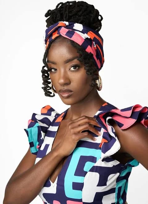 African Print Headwrap