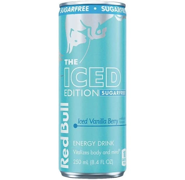 Red Bull Sugarfree Iced Vanilla Berry Energy Drink