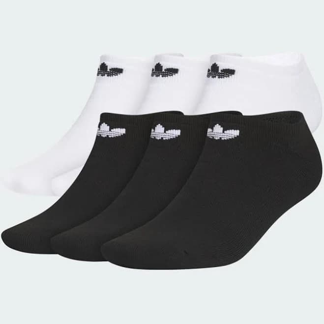 adidas Originals Trefoil 2.0 6-Pack No Show Socks