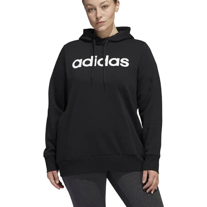 adidas Women's Essentials Linear Fleece Hoodie