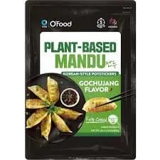 O'Food Plant-Based Mandu Gochujang Flavor (Korean-Style Potstickers)