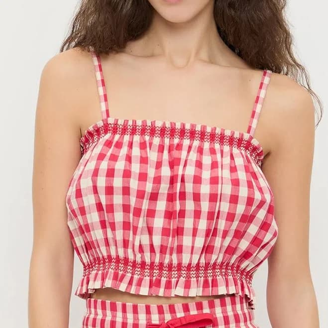 Maggie Gingham Camisole