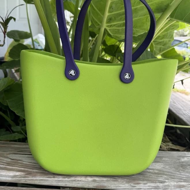Green Charm Tote Boggette Bag For Crocs Fans