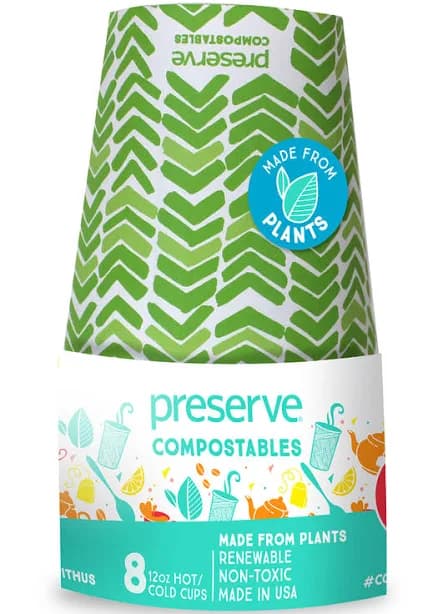 Preserve Compostable Cups