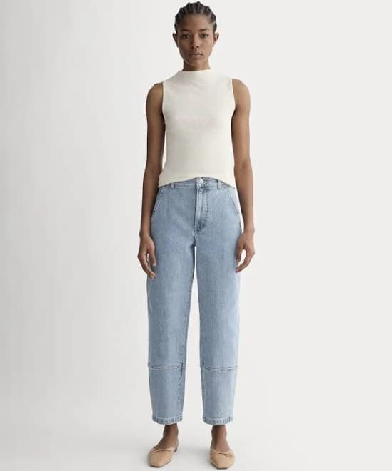 Everlane Women's Utility Barrel Jean