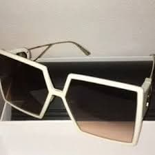 Dior | Accessories | New Dior White Sunglasses | Poshmark