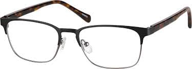 Black Browline Glasses #1910721 | Zenni Optical