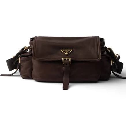 Prada Medium Explore Nappa Leather Shoulder Bag Women