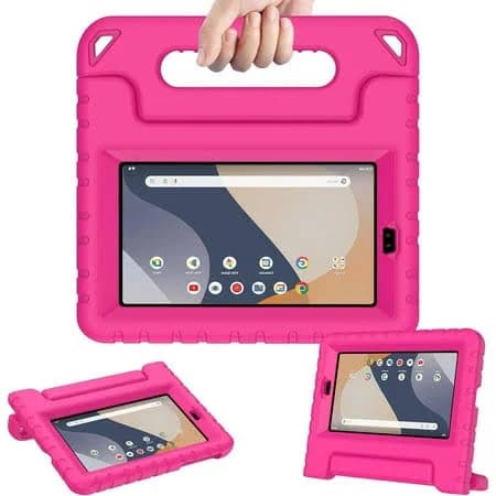 Avawo Kids Case for Onn. 8 inch 4th Generation 2024, Hanle Stand Protective Cover with Built-in Screen Protector for Onn. 8 Inch Tablet Gen 4 2024