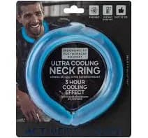 Active Recovery Ultra Cooling Neck Ring, 6.7 x 6.7 in - Blue