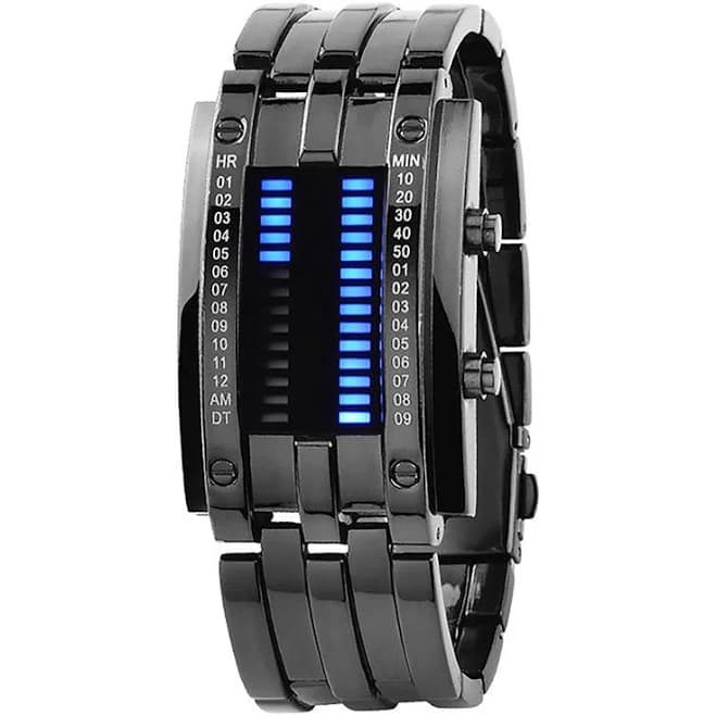 Men's Digital Zinc Alloy Watch