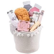 Amazon.com: Natural Spa Gift Basket - Relax & Renew - Organic Self Care Items : Beauty & Personal Care