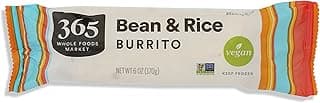365 By Whole Foods Market, Bean And Rice Burrito, 6 Ounce