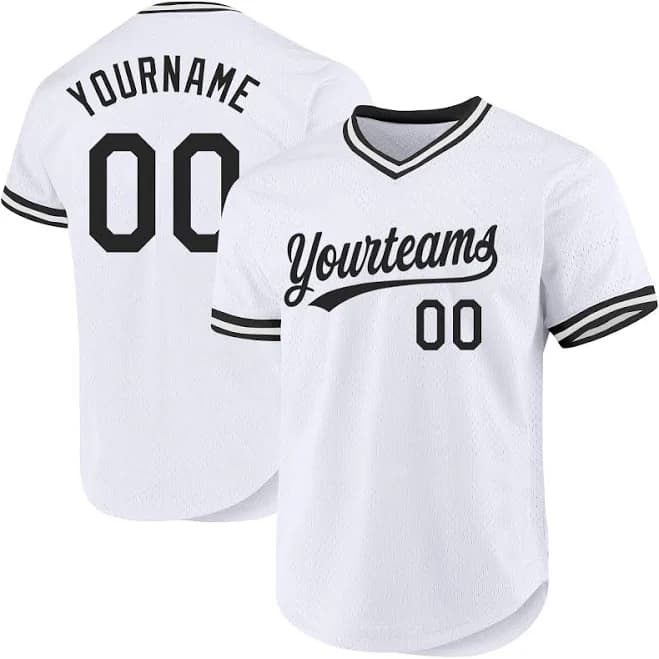 Custom Men's Throwback Baseball Jersey