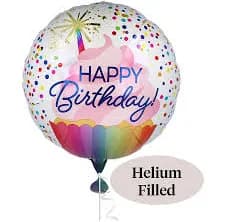 Mayflower Confetti Sprinkle Birthday Balloon