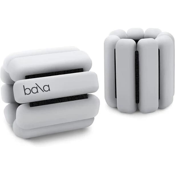 Bala Bangles 1 lb Ankle Weights Set of 2 White