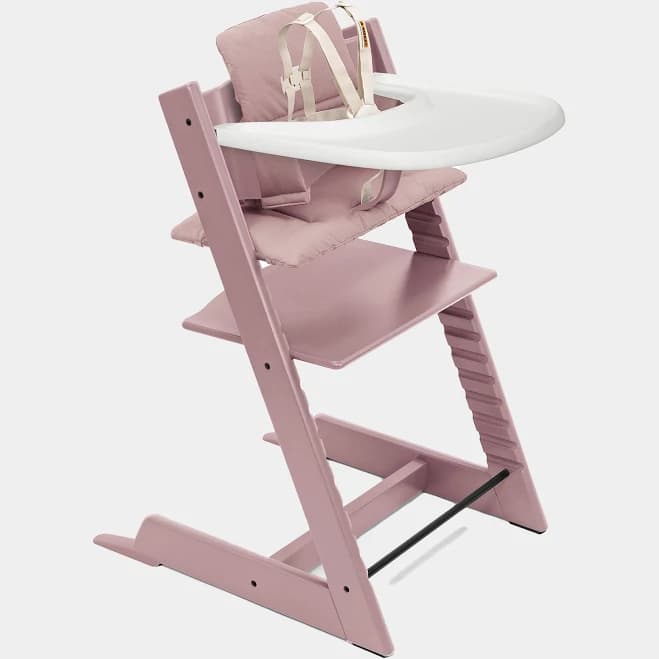 Stokke Tripp Trapp High Chair[2], Cushion, & Tray Bundle