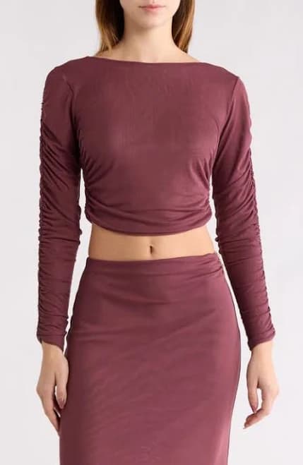 ViX Women's Mira Long Sleeve Cover-Up Top