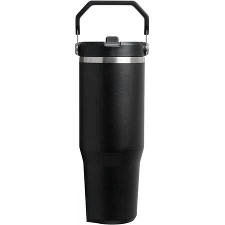 Iceflow 2.0 Flip Straw Tumbler with Handle 30 oz | Twist On Lid and Flip Up Straw | Leak Resistant Water Bottle | Insulated Stainless Steel | BPA-Free
