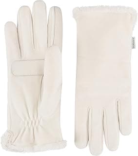 womens Stretch Fleece Gloves With Microluxe Lining and Smart Touch Technology