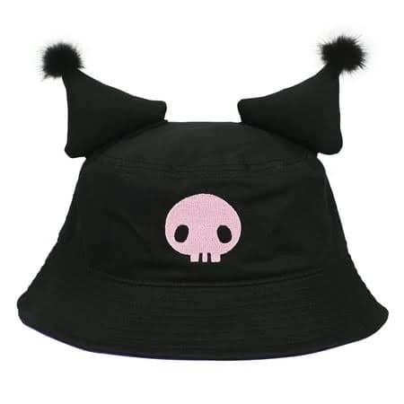 Kuromi 3D Embroidered Bucket Hat