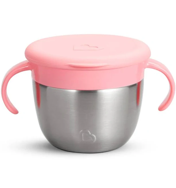 Munchkin Snack+ Stainless Steel Snack Catcher
