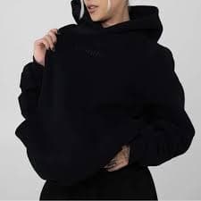 Comfrt | Tops | Comfrt Signature Hoodie Unisexonyx Black Size Xl | Poshmark