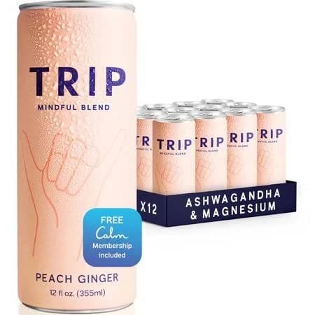 Trip Mindful Blend Lightly Sparkling Adaptogen Seltzer Mocktail