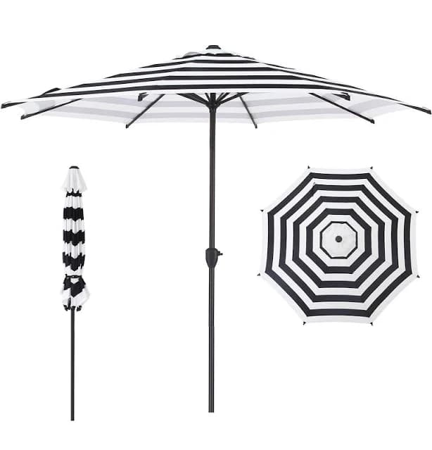 Lyon Market 9ft Outdoor Patio Umbrella