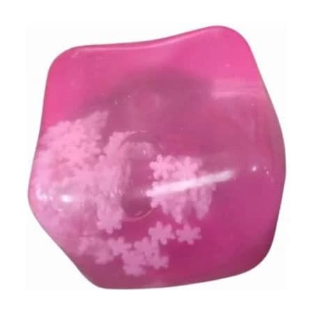 Stress Cube Stress Ball, Sensory Fidget Toys, Square Stress Balls, Anxiety Relief Stress Cube Gift for Adults, Pink