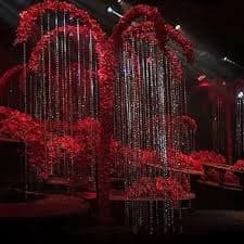 Amazon.com: AoForce Wedding Arch Decorations Iron Crystal Tree with Crystal Strings Garden Patio Greenhouse Bridal Party Decoration Decor Liftable Tree of Life Design : Patio, Lawn & Garden
