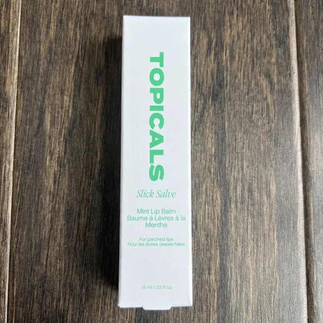 Topicals Slick Salve Mint Lip Balm Full Size .5oz/15ml