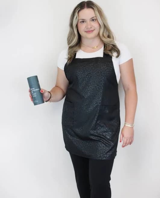 Leopard Print Salon Apron