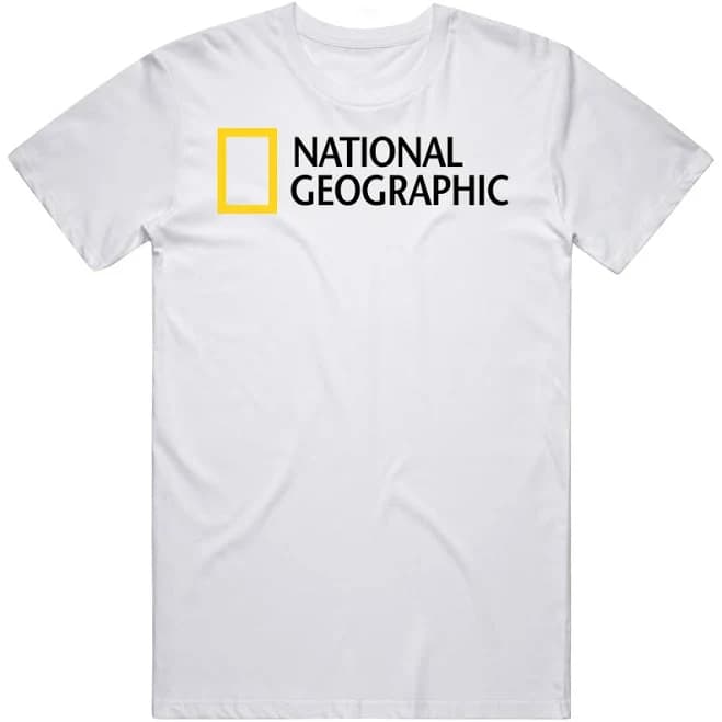 National Geographic Logo Unisex Cotton Tee Classic T Shirt