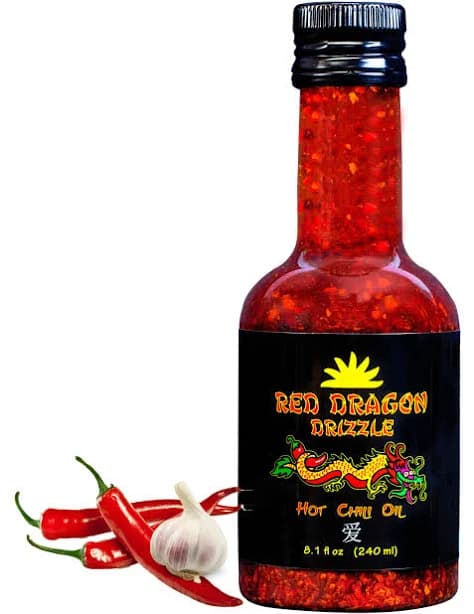 Naples Drizzle Red Dragon Spicy Garlic Chili Oil