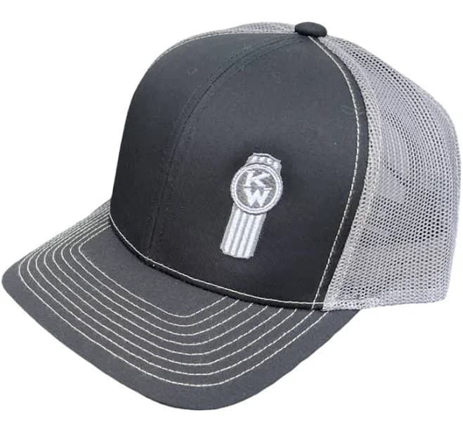 KENWORTH Trucker Hat with Silver Logo