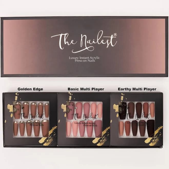 The Nailest Press On Nails Box Combo