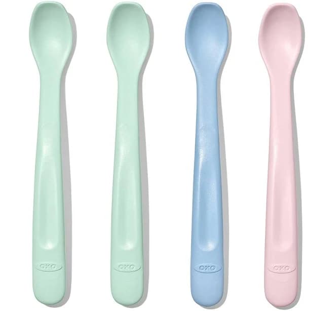 OXO Tot Plastic Feeding Spoon Set Multipack